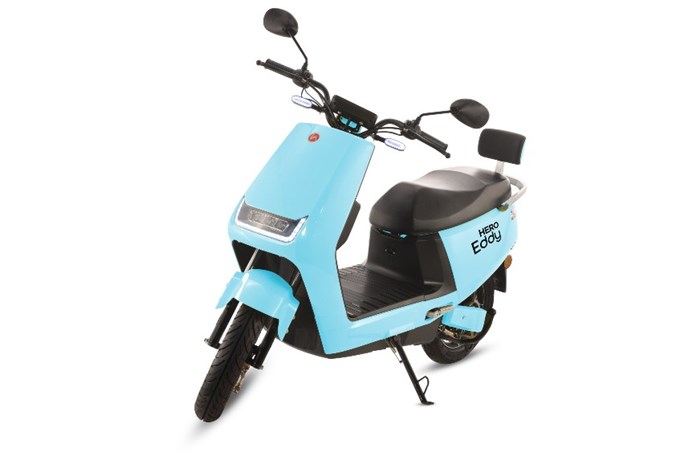 Hero Electric Eddy e-scooter launched